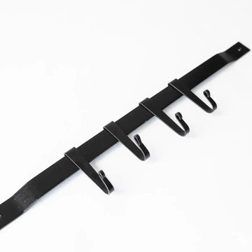 utensil bar - 4 hooks - wrought iron by millstream home