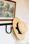 hanging rack - 3 hooks - wrought iron by millstream home
