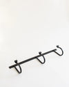 hanging rack - 3 hooks - wrought iron by millstream home
