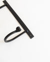 hanging rack - 3 hooks - wrought iron by millstream home