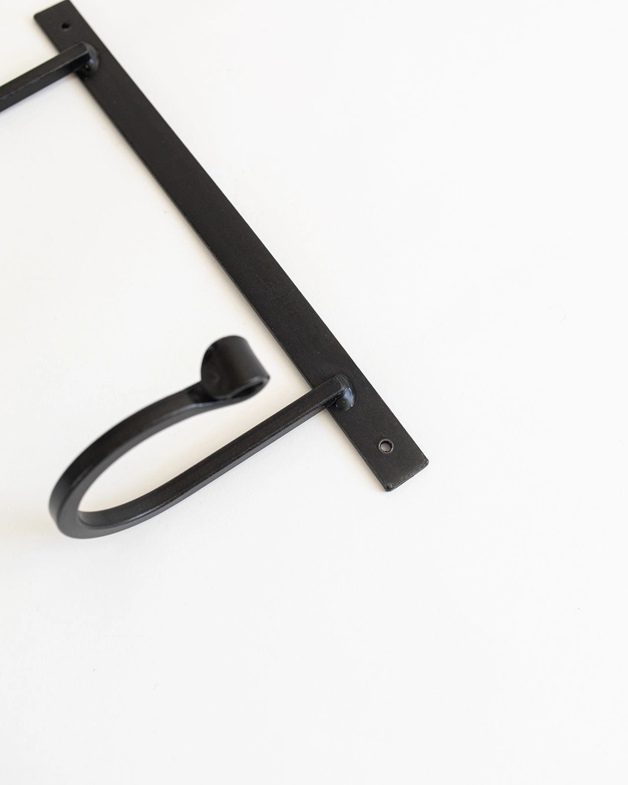hanging rack - 3 hooks - wrought iron by millstream home