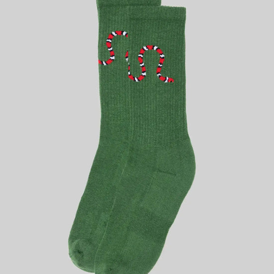 socks - pine snake - crew by american trench