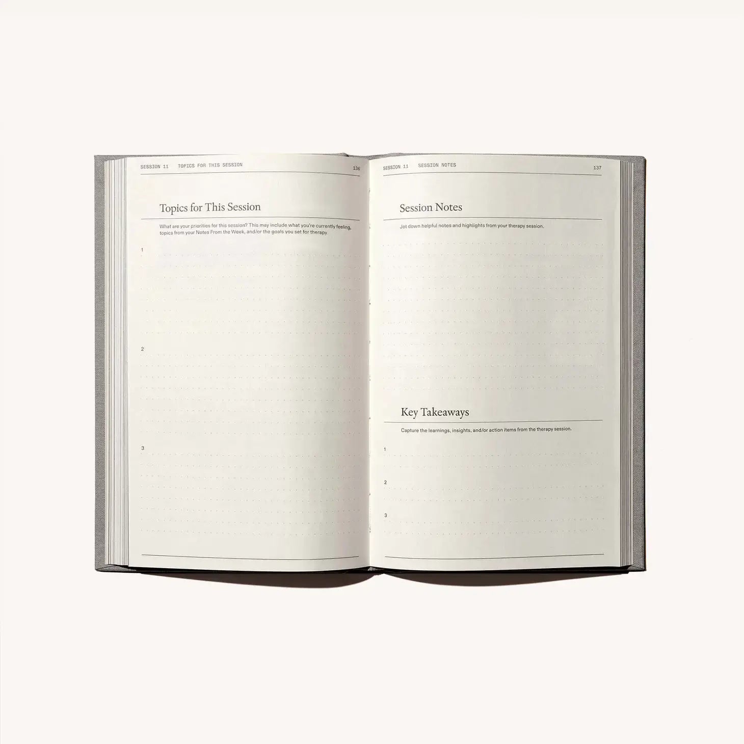 book - therapy journal by therapy notebooks