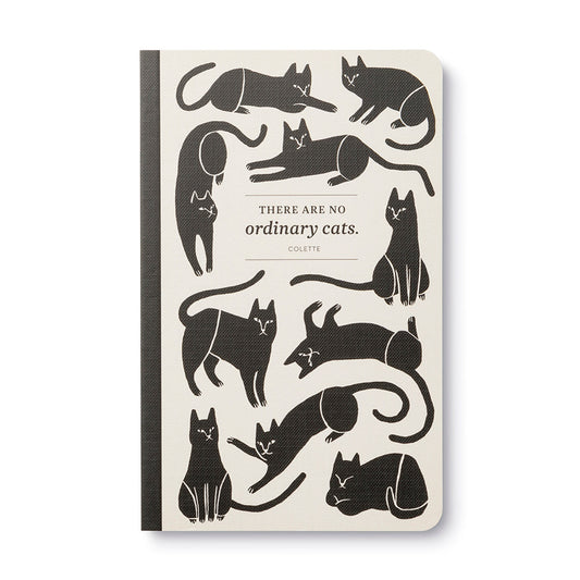 book - "write now" journal - there are no ordinary cats by compendium
