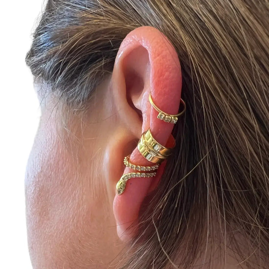 ear cuff - thick lined by baizaar