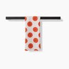 tea towel - microfiber - three pointer basketball by geometry house
