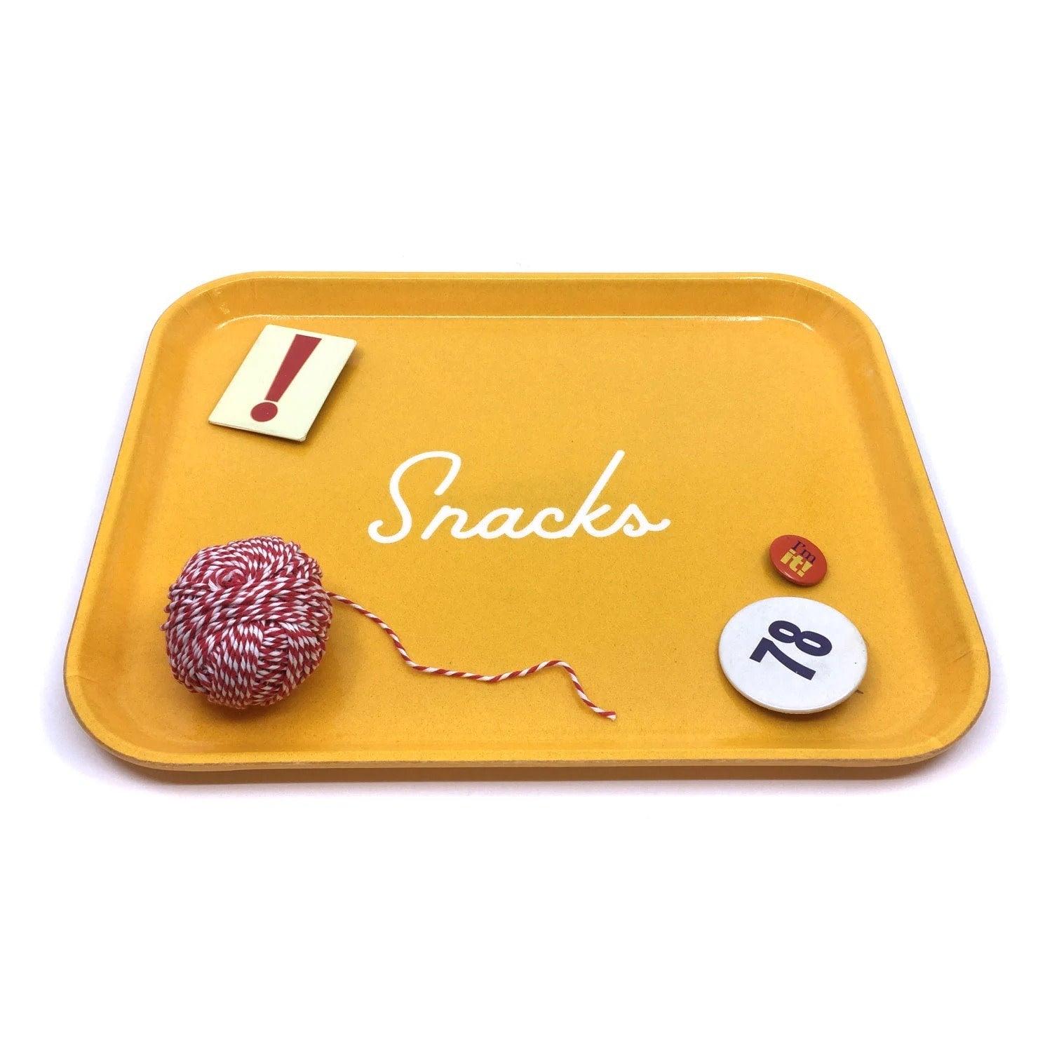 large tray - "snacks" by three potato four