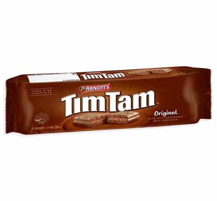 candy - tim tam cookies - original milk chocolate by redstone foods inc
