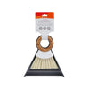 mini broom + dustpan - grey/white by full circle home