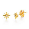 earrings - stud - tiny venus star - 14kgp by amano studio