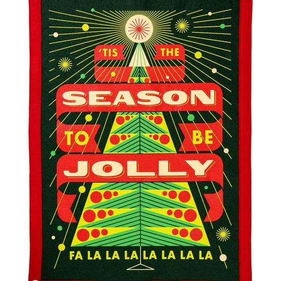 banner - camp flag - 'tis the season by oxford pennant