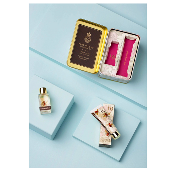 fragrance kit - flirt with me by margot elena (tokyo milk/lollia/infinite she)