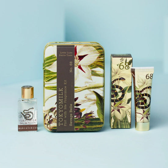 fragrance kit - flirt with me by margot elena (tokyo milk/lollia/infinite she)
