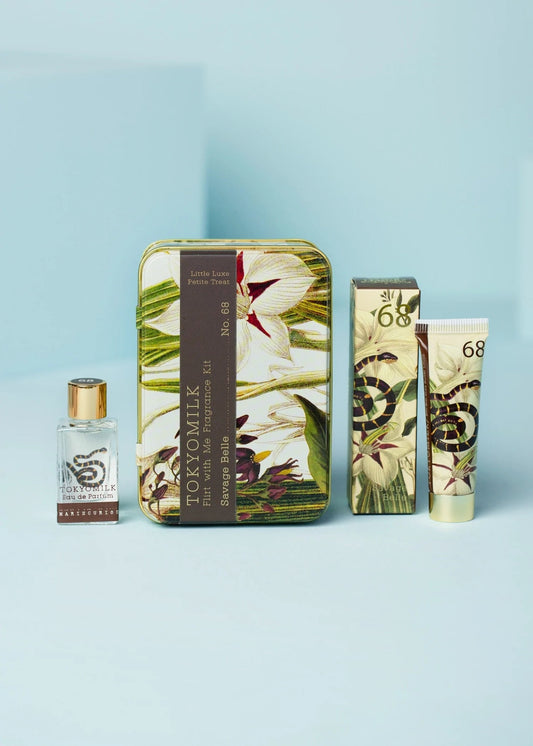 fragrance kit - flirt with me by margot elena (tokyo milk/lollia/infinite she)