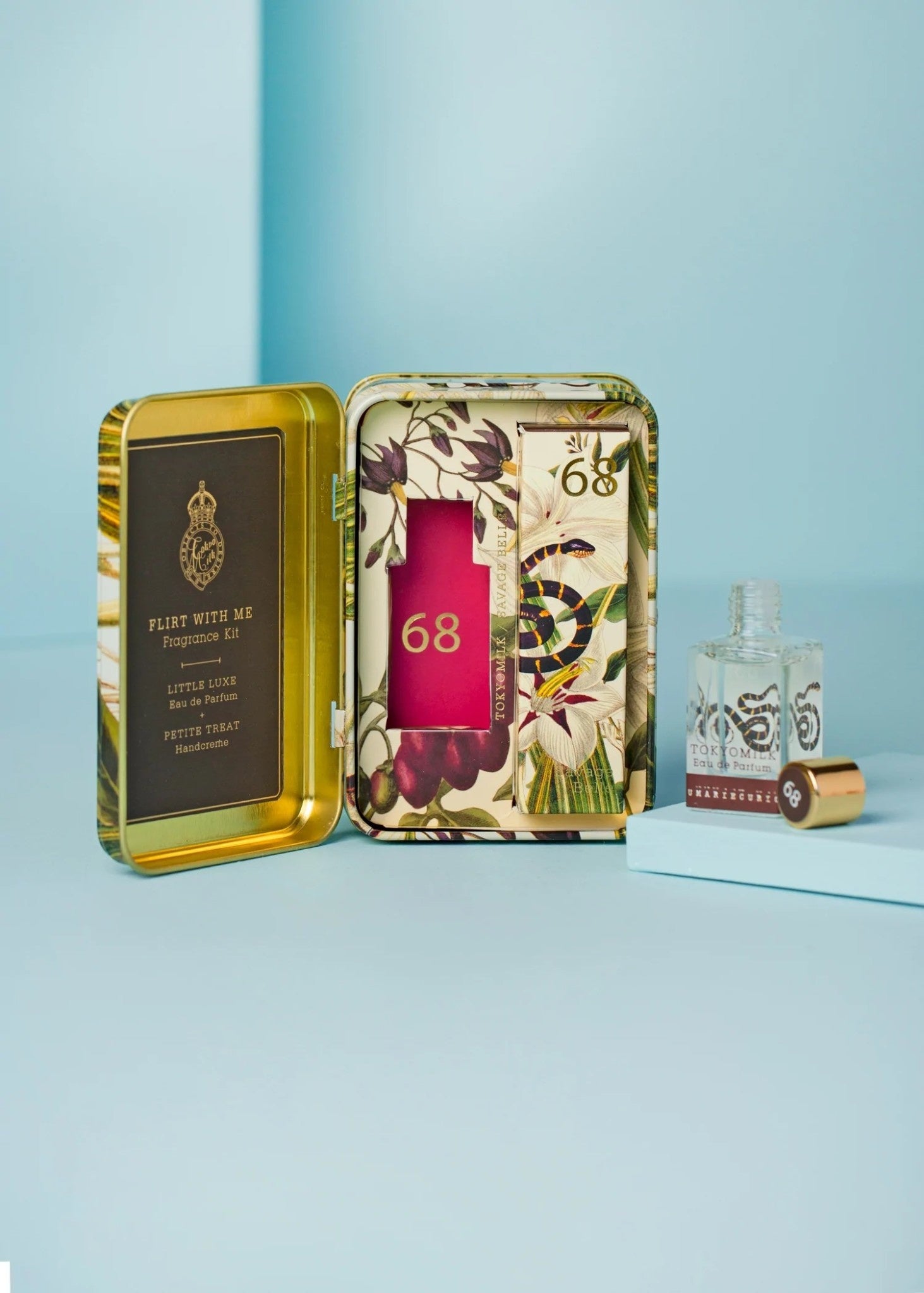 fragrance kit - flirt with me by margot elena (tokyo milk/lollia/infinite she)