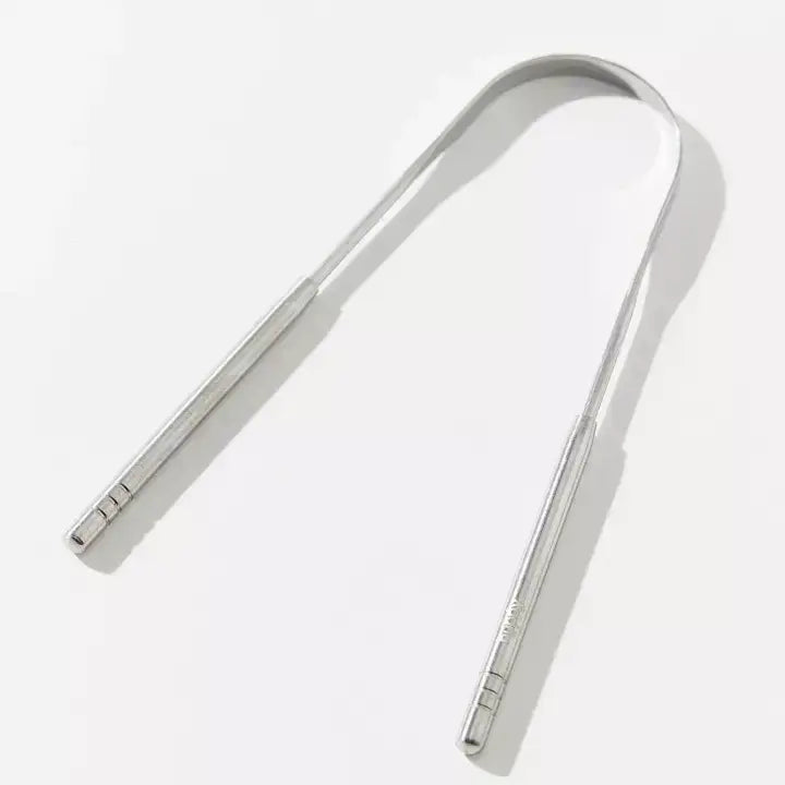 tongue cleaner - stainless steel by huppy