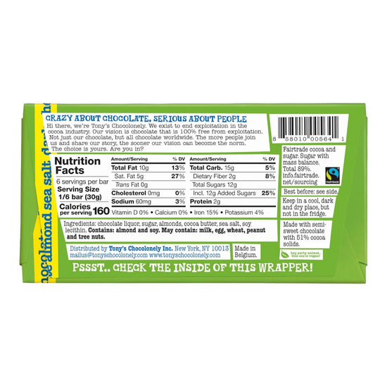 candy - tony's chocolate - big bars by tony's chocolonely inc