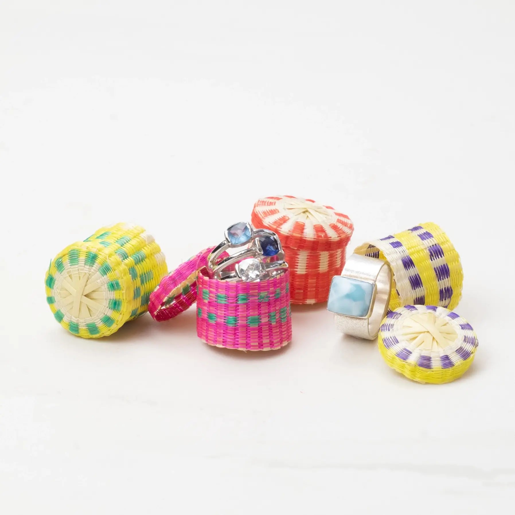 basket - mini - tooth fairy - assorted by tulia's artisan gallery