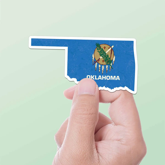 Sticker | Oklahoma State Flag