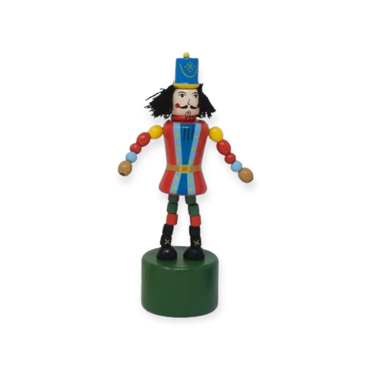 toy - push puppet - nutcracker christmas by jack rabbit creations