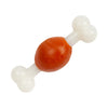 dog chew toy - beef flavored - natural rubber + nylon - small breed by jojo modern pets