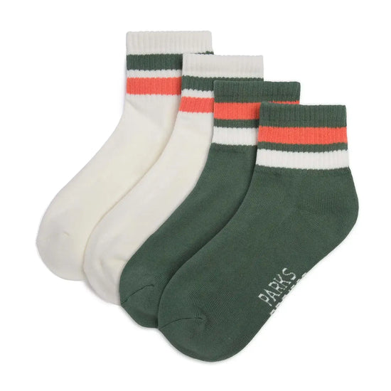 socks - trail crew quarter 2-pack m/l by parks project
