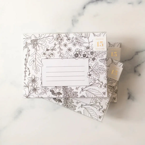 envelopes - set of 15 - tree blooms by botanica paper co.