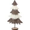 tree - felt wool - multi tiered bi-color (2 sizes) by primitives by kathy