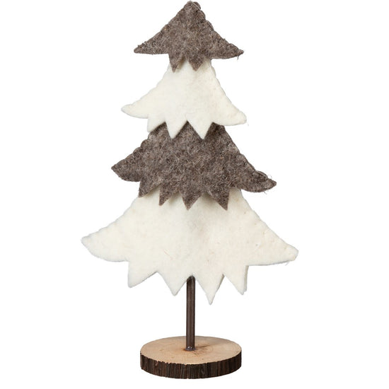 tree - felt wool - multi tiered bi-color (2 sizes) by primitives by kathy
