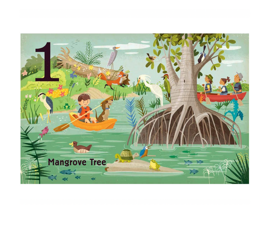 board book - count & find primer - trees by gibbs smith