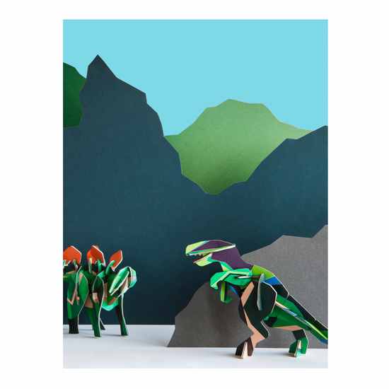 3d dinosaur puzzle - small by studio roof