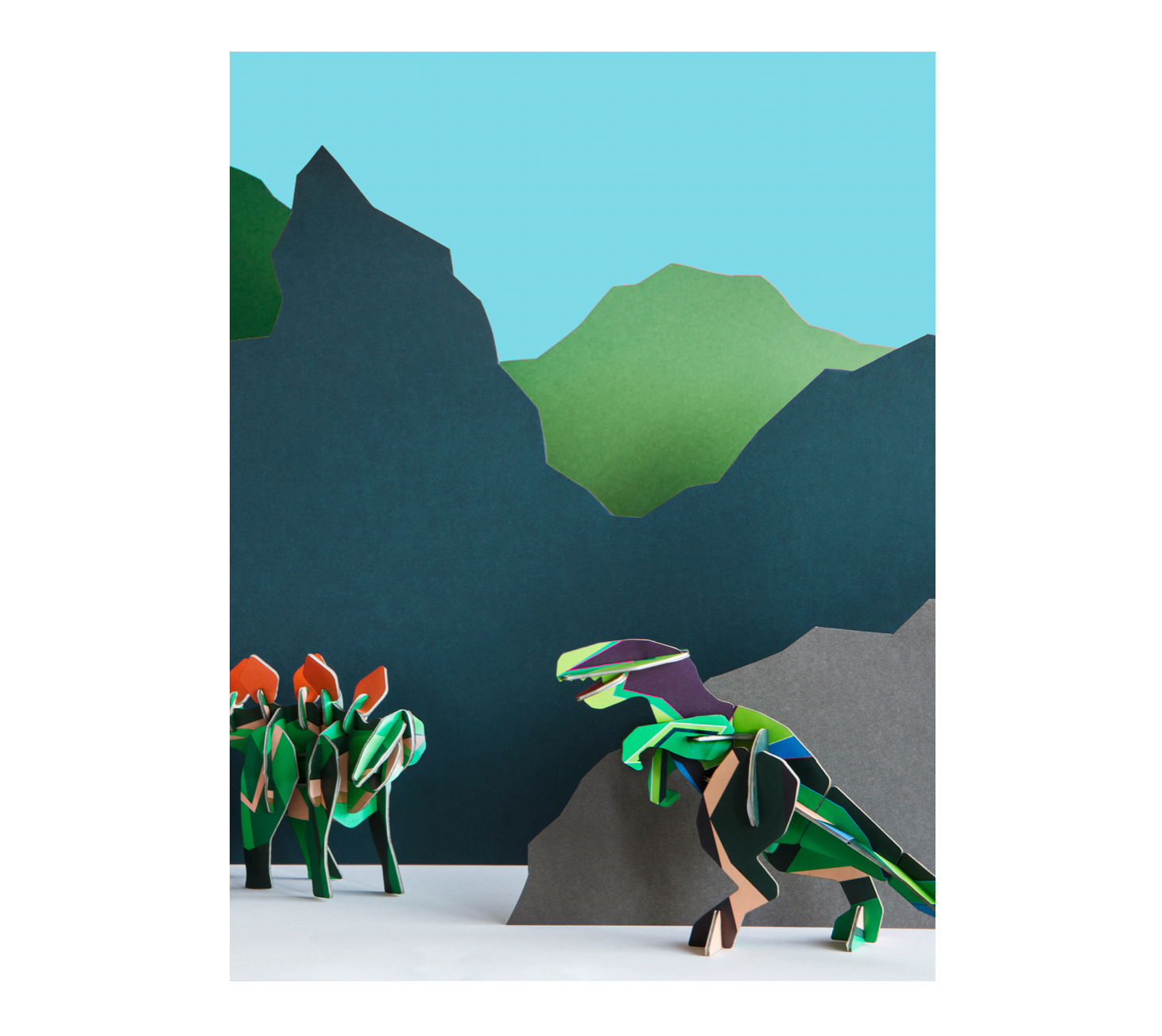 3d dinosaur puzzle - small by studio roof