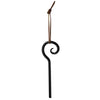 triangle dinner bell - forged iron by homart