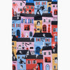 tea towel - microfiber halloween - trick-or-treat night by geometry house