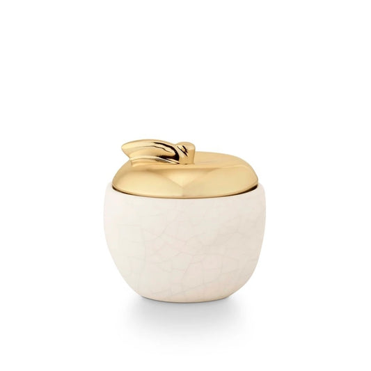 candle - ceramic apple - orchard apple by illume
