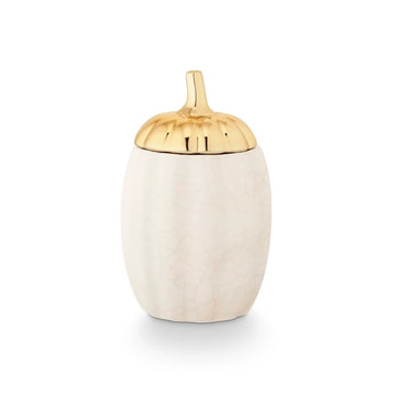 candle - ceramic tall pumpkin - pumpkin sugar by illume