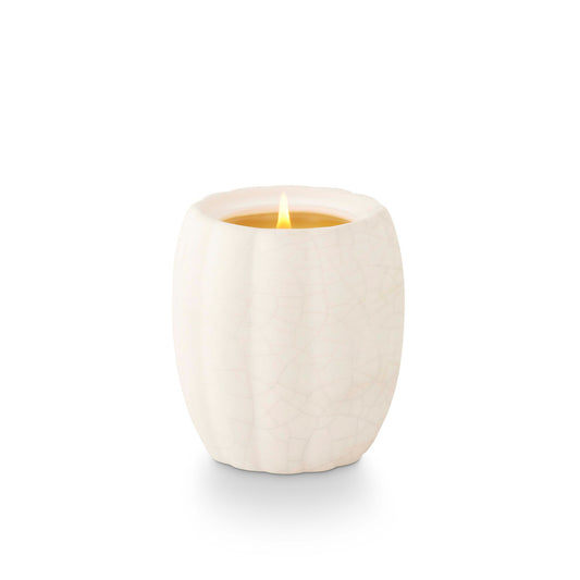 candle - ceramic tall pumpkin - pumpkin sugar by illume