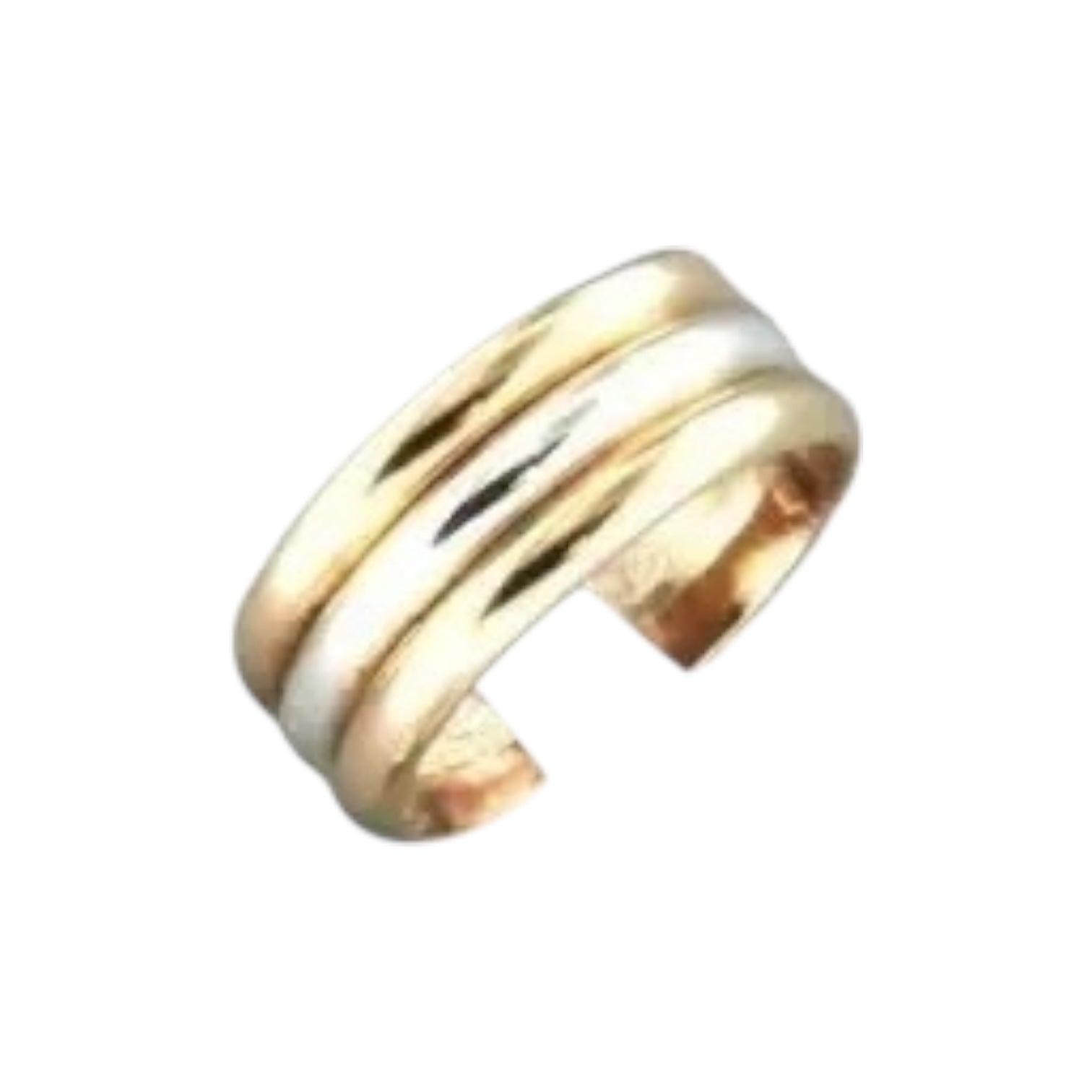 ear cuff - mix metals by mark steel jewelry