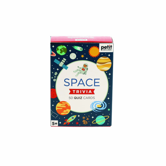 trivia card set - space by petit collage