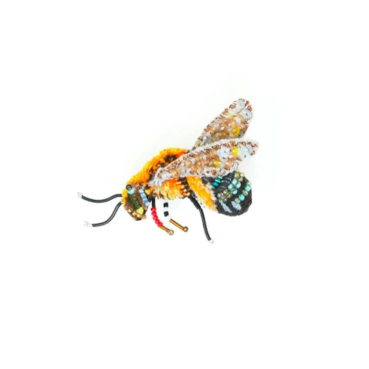 brooch pin - flying bee by trovelore