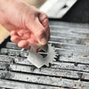 tool - bbq grill scraper by lucky jack