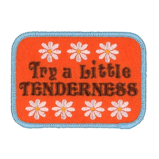 patch - iron on - try a little tenderness by patch ya later