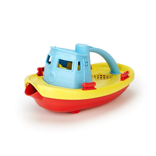 bath toy - tugboat by green toys