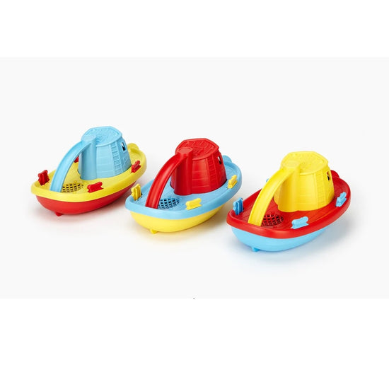 bath toy - tugboat by green toys