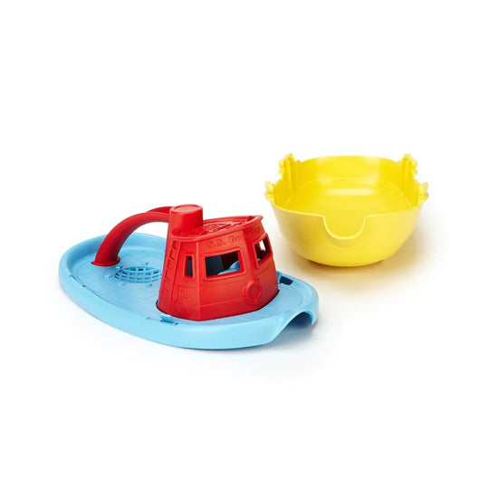 bath toy - tugboat by green toys