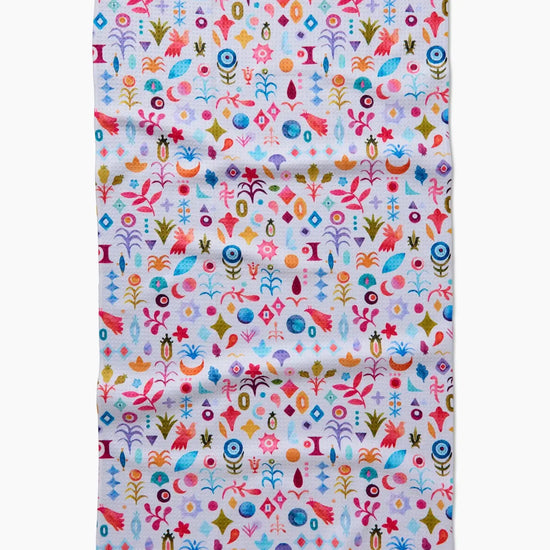 tea towel - microfiber - tula by geometry house