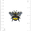 Brooch Pin | Yellow-Banded Bee