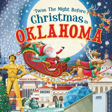 book - 'twas the night before christmas in oklahoma by sourcebooks
