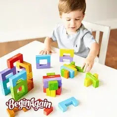 toy - construction blocks - u-build it basics by beginagain