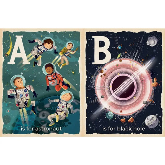 board book - alphabet - u is for universe by gibbs smith
